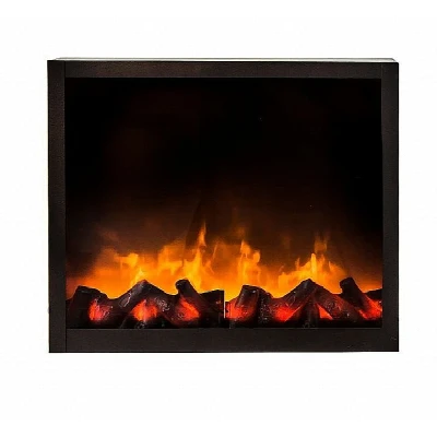 Homestyling Elektrický krb s LED plameny 41x25cm