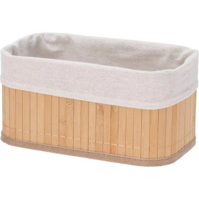 Homestyling Košíky do koupelny úložné sada 3 ks bambus
