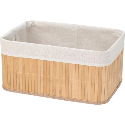 Homestyling Košíky do koupelny úložné sada 3 ks bambus