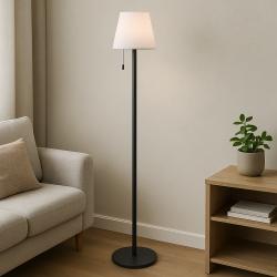 Homestyling LED lampa stojanová černá 106 cm
