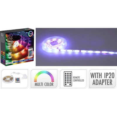 Homestyling LED pásek 10 m 300 LED RGB