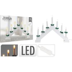 Homestyling LED svícen 7 svíček