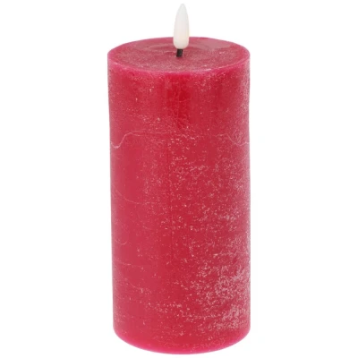 Homestyling LED svíčka sada 3 ks červená