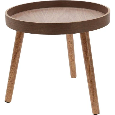 Homestyling Odkládací stolek sada 2 ks borovice tmavě hnědá
