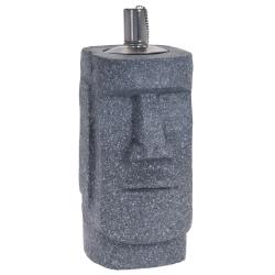 Homestyling Olejová lampa MOAI 31 cm šedá