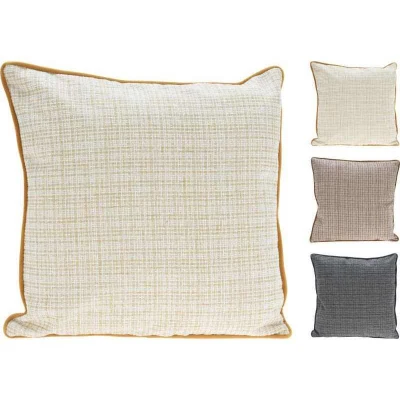 Homestyling Polštář dekorační 45 x 45 cm šedý Homestyling Polštář dekorační 45 x 45 cm šedý