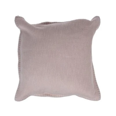 Homestyling Polštář dekorační bavlna 45 x 45 cm starorůžová