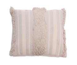 Homestyling Polštář dekorační se střapci bavlna 45 x 45 cm DESIGN 2