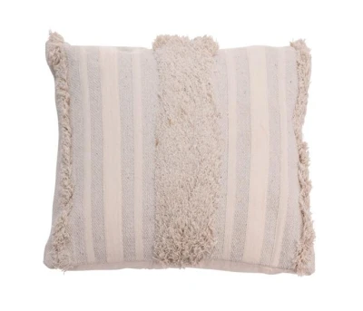 Homestyling Vankúš dekoračný so strapcami bavlna 45 x 45 cm DESIGN 2