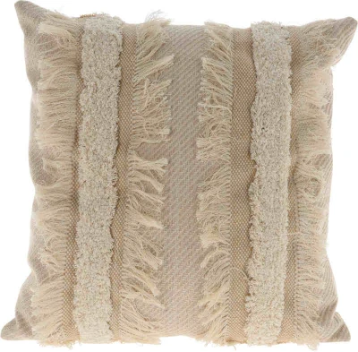 Homestyling Polštář dekorační se střapci bavlna 45 x 45 cm PERU Homestyling Polštář dekorační se střapci bavlna 45 x 45 cm PERU