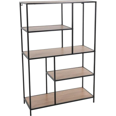 Homestyling Regál s policemi 116x76 cm Homestyling Regál s policemi 116x76 cm
