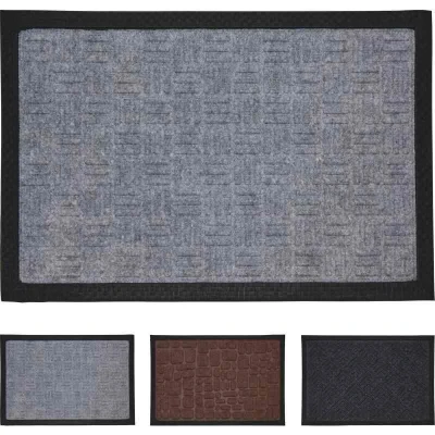 Homestyling Rohožka čistící 60 x 40 cm světle šedá Homestyling Rohožka čistící 60 x 40 cm světle šedá