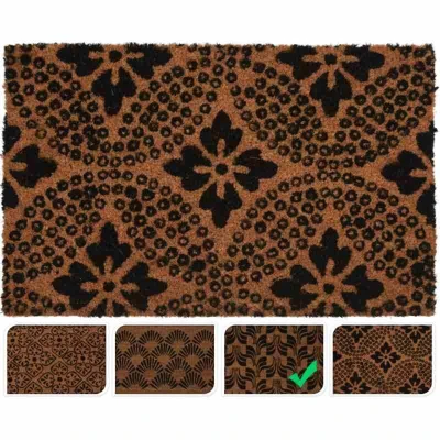 Homestyling Rohožka z kokosového vlákna 39 x 59 cm větve Homestyling Rohožka z kokosového vlákna 39 x 59 cm větve