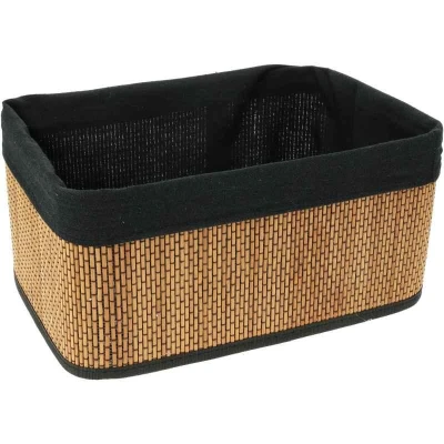 Homestyling Sada košíků 3 ks bambus/len