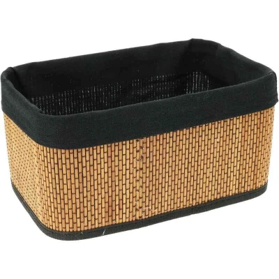 Homestyling Sada košíků 3 ks bambus/len