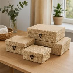 Homestyling Sada košíků 4 ks