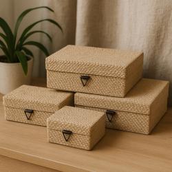 Homestyling Sada košíků 4 ks