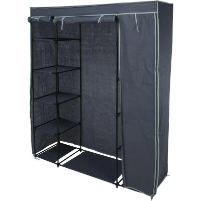 Homestyling Šatní skříň 141 x 45 x 167 cm Homestyling Šatní skříň 141 x 45 x 167 cm
