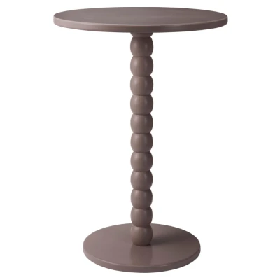 Homestyling Stolek odkládací MDF 35 × 50 cm Taupe šedá