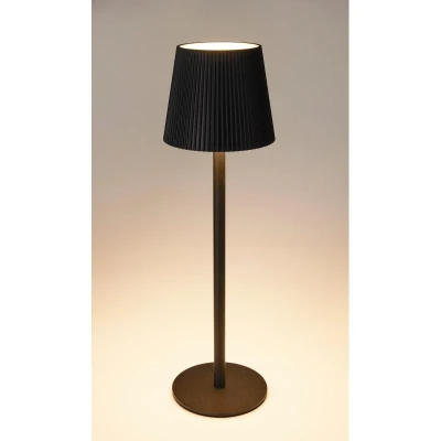Homestyling Stolní LED lampa 36 cm černá