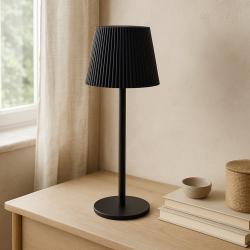 Homestyling Stolní LED lampa 36 cm černá