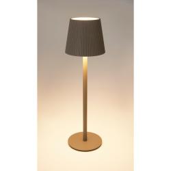 Homestyling Stolní LED lampa 36 cm taupe šedá