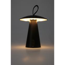 Homestyling Stolní LED lampa nabíjecí černá