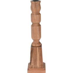Homestyling Svícen pr. 8 x 32 cm dřevěný Homestyling Svícen pr. 8 x 32 cm dřevěný