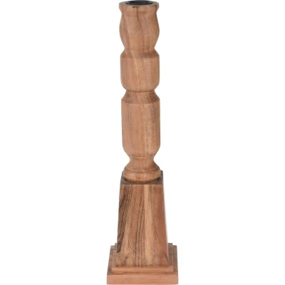 Homestyling Svícen pr. 8 x 32 cm dřevěný Homestyling Svícen pr. 8 x 32 cm dřevěný