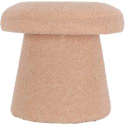 Homestyling Taburet ve tvaru houby 43 cm béžová Homestyling Taburet ve tvaru houby 43 cm béžová