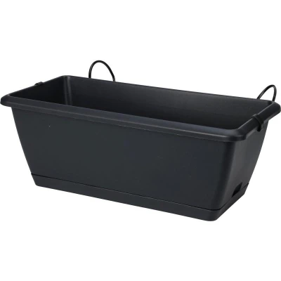 Progarden Truhlík závěsný 38 cm antracit