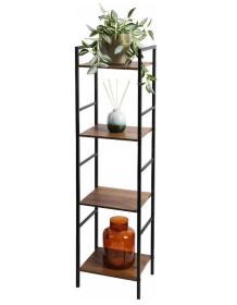 Homestyling Úložný regál 4 police 106 cm