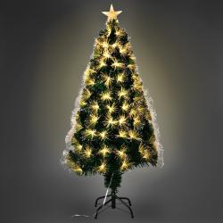 Homestyling Vánoční stromeček s LED osvětlením 120 cm