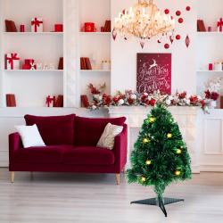 Homestyling Vánoční stromeček s LED osvětlením 60 cm