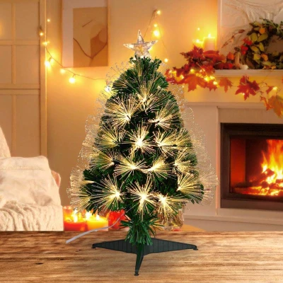 Homestyling Vánoční stromeček s LED osvětlením 60 cm