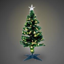 Homestyling Vánoční stromeček s LED osvětlením 90 cm