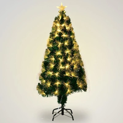 Homestyling Vánoční stromeček s LED osvětlením 90 cm