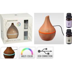 Homestyling Zvlhčovač vzduchu s aroma terapií USB LED