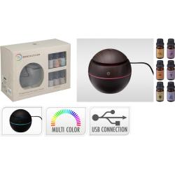 Homestyling Zvlhčovač vzduchu s aroma terapií USB LED