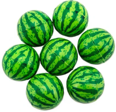 Hopík míček meloun 3,5cm skákací balónek (skákačák) 1ks Hopík míček meloun 3,5cm skákací balónek (skákačák) 1ks