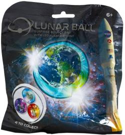 Hopík NASA skákací míček se třpytkami na baterie Světlo 4 druhy