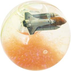 Hopík NASA skákací míček se třpytkami na baterie Světlo 4 druhy