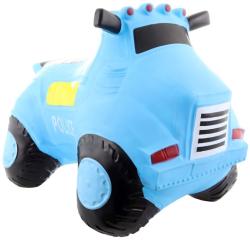 Hopsadlo gumové Auto policejní modré set baby skákadlo s pumpičkou
