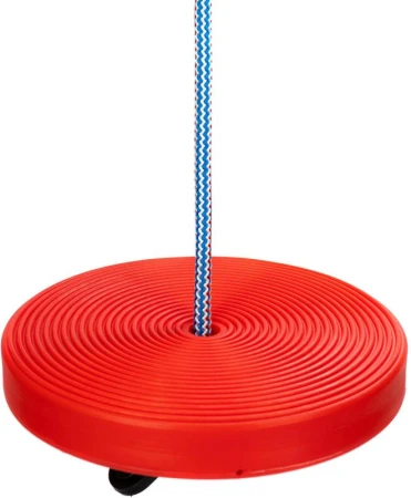Houpačka kruh 27cm dětská závěsná nosnost 30kg plast 3 barvy