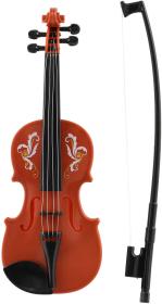 Housle dětské plastové (viola) 26cm kovové struny (hudební nástroje)