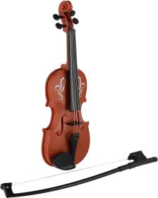 Housle dětské plastové (viola) 26cm kovové struny (hudební nástroje)
