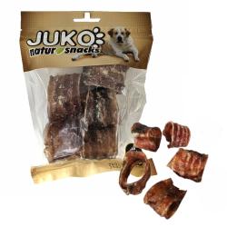 Hovězí hrtan sušený JUKO 5 cm (70 g) Hovězí hrtan sušený JUKO 5 cm (70 g)