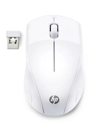 HP 220 - bezdrátová myš - bílá HP 220 - bezdrátová myš - bílá