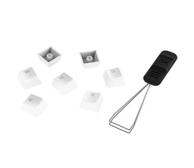 HP HyperX Full key Set Keycaps - PBT (White) HP HyperX Full key Set Keycaps - PBT (White)