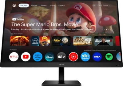 HP LCD OMEN 32x UHD 144Hz gaming 31,5"/3840x2160 IPS UHD AG/16:9/1000:1/400cd/1ms/2xHDMI/1xDP/VESA/výškově stavitelný/Bl